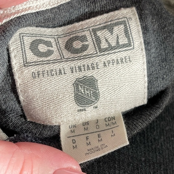 CCM NHL apparel Minnesota Wild long sleeve Henley shirt - Picture 3 of 3